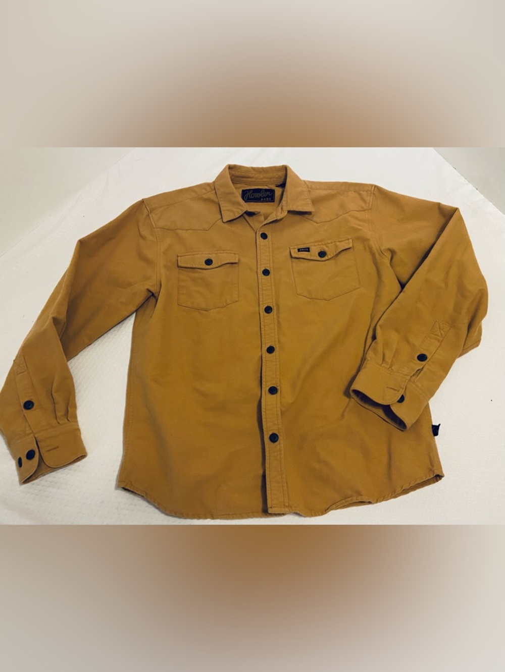 Howler Bros Long Sleeve Cotton Shirt, Size M. Minimal Signs of Wear